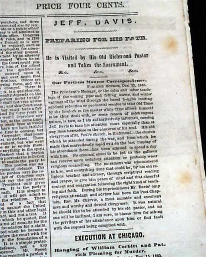 Unraveling The Fate Of Jefferson Davis In The Comics